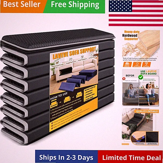 Heavy Duty Couch Cushion Support Board for Sagging Sofa, 21.5''x23'' Extra Th...