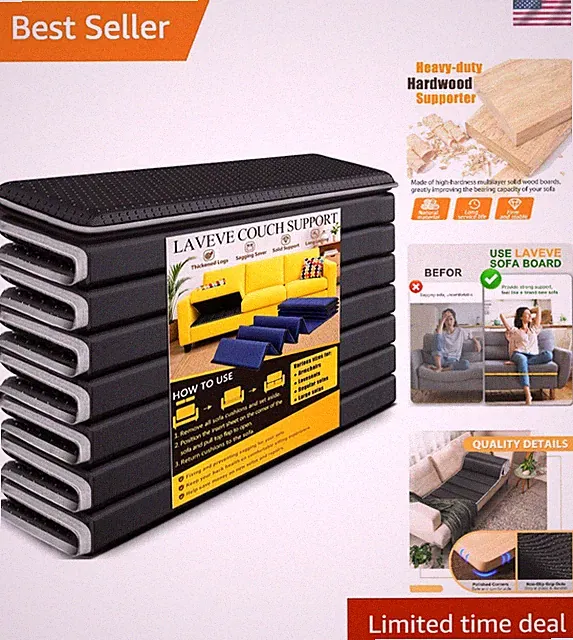 Heavy Duty Couch Cushion Support Board for Sagging Sofa, 24''x81'' | Extra Th...
