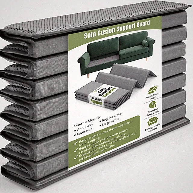 Heavy Duty Couch Cushion Support Board for Sagging Sofas, Foldable Plywood Un...