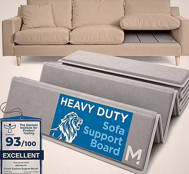 Heavy Duty Couch Cushion Support for Sagging Cushions (24X72) Engineered Wood So