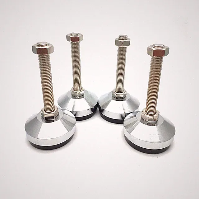 Heavy Duty Leveler Leg, Cabinet Leveling Feet,2.36" Dia. Base,M12 Thread,1300...