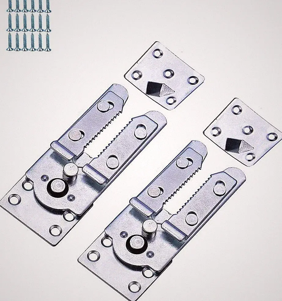 Heavy Duty Metal Snap Style Sectional Couch Sofa Interlocking Clips 2 PCS