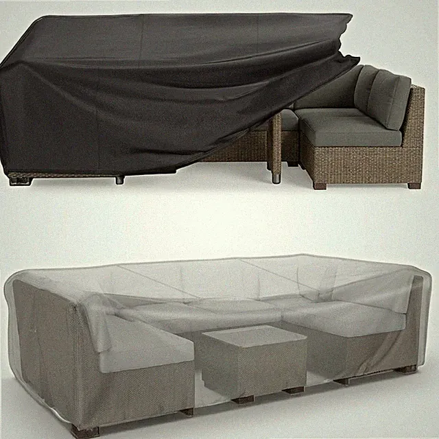 Heavy Duty Patio Furniture Cover Waterproof 89.7Lx62.2Wx28.3H