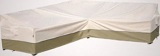 Heavy Duty Waterproof L-Shaped Outdoor Sectional Cover - Light Green 104''L
