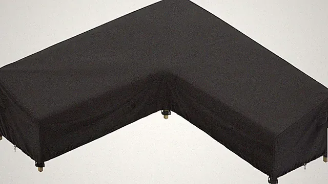 Heavy Duty Waterproof Outdoor Sectional Cover for L-Shaped Patio Sofa