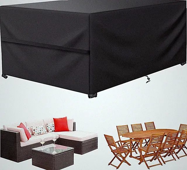 Heavy-Duty Waterproof Patio Furniture Cover 90"Lx65"Wx31"H - Ultimate Protection