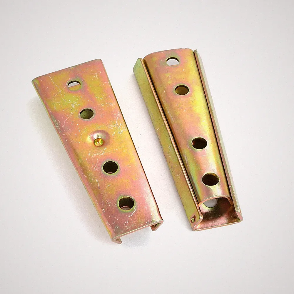 Heavy Duty Zinc Sectional Sofa Metal Connector Furniture Reinforcement 2 PCS