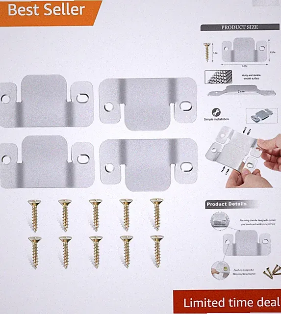 Heavy Metal Sectional Couch Connectors - Effortless Installation with 10 Screws