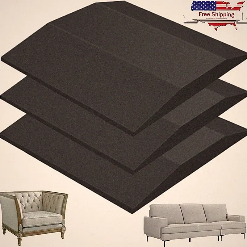 High Density Foam Couch Cushion Support 3PCS Sofa Sagging Repair Cushion New