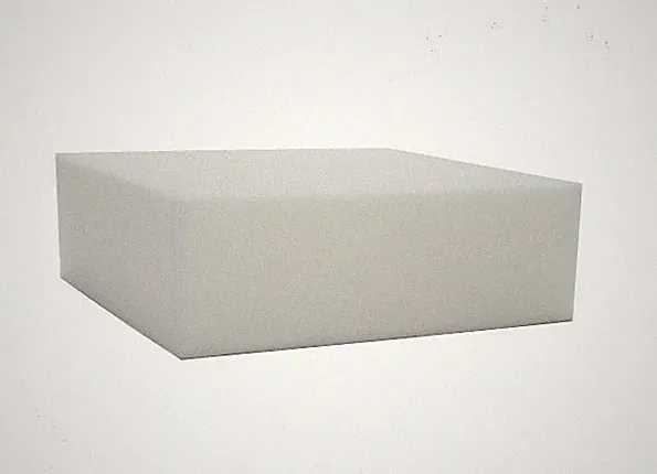 HIGH DENSITY FOAM CUSHION 4"x24"x24" 2.0# density, 35ILD Compression Rating