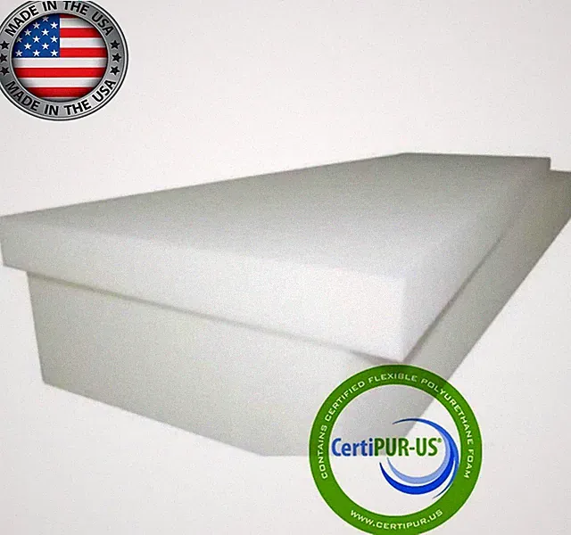 HIGH DENSITY-FOAM CUSHION (MEDIUM FIRM PLUS) 5"x30"x80" (1836) Foam Sheet