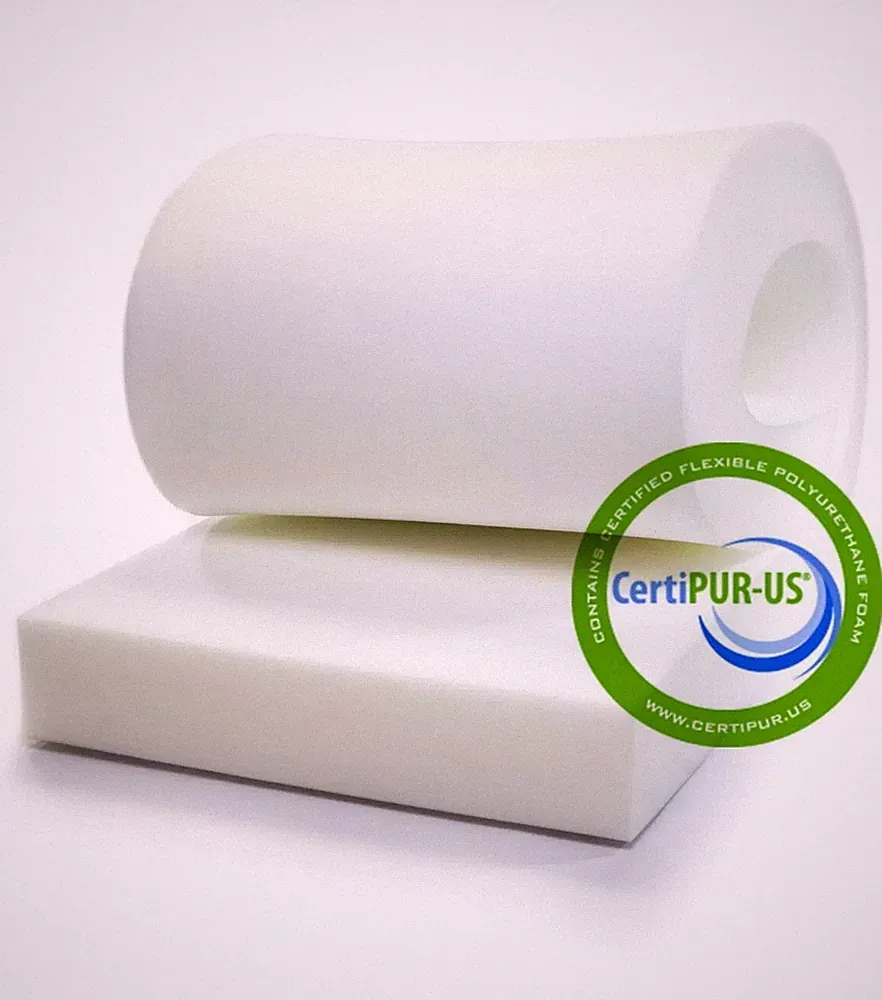 High Density Upholstery Foam Cushion 5"H x 22"W x 80"L FIRM 46ILD CertiPUR-US