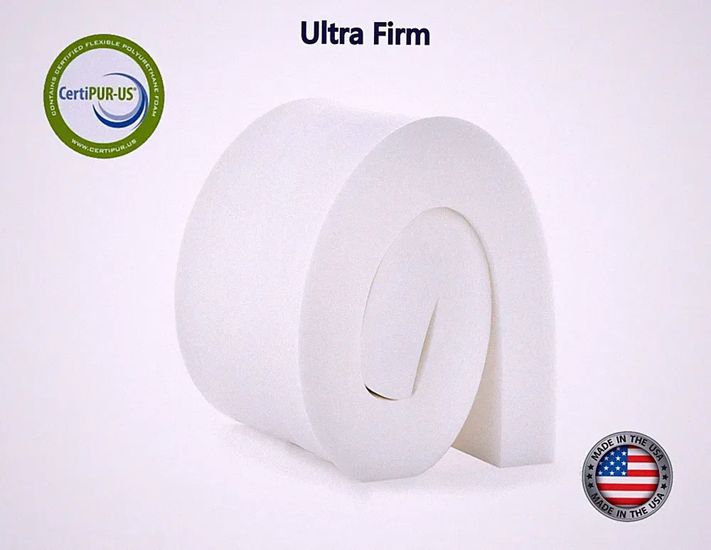 High Density Upholstery Foam (Ultra Firm) 5"x30"x80" 52ILD Foam Seat Cushions