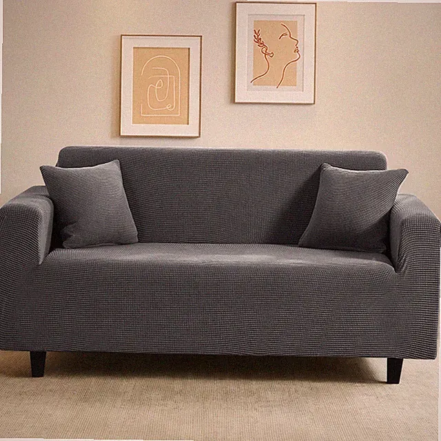 High Stretch Sofa Slipcovers Jacquard Sofa Chair Couch Cover Furniture Protector
