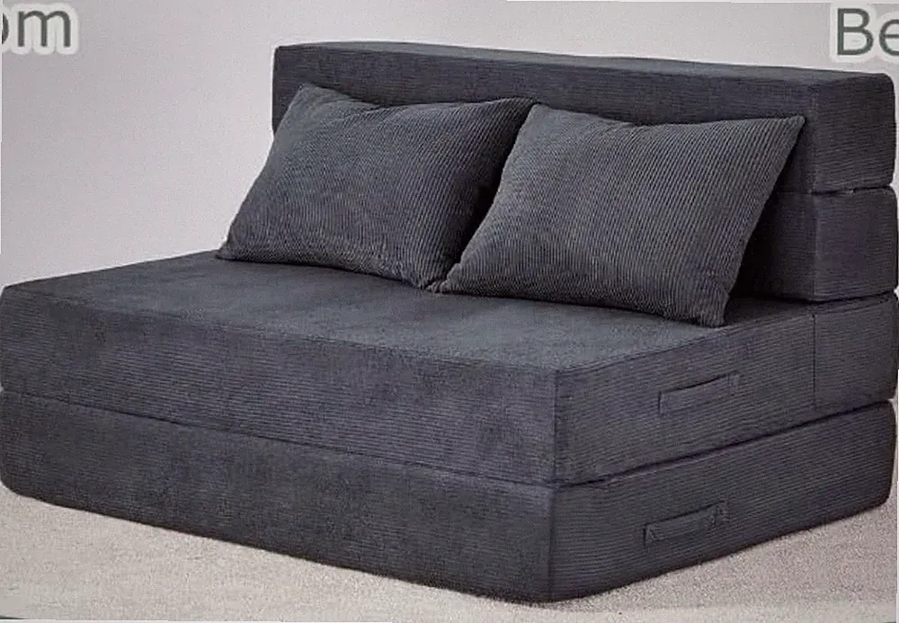 Hilero Folding Sofa Bed, Convertible Sleeper Chair Bed, Floor Sofa with Bag