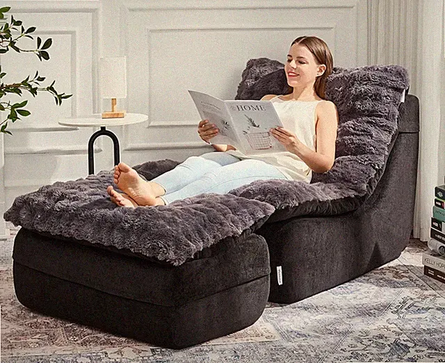 Hobestluk Sofa Couch Foam Sofa for Small Spaces Comfy Sofas with Footrest Couch