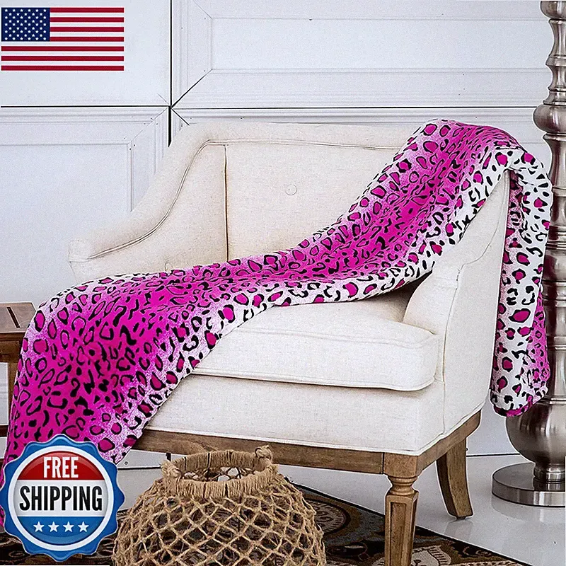 Home Must Haves Safari Animal Print All Season Extra Soft Warm Cozy Sofa Couch