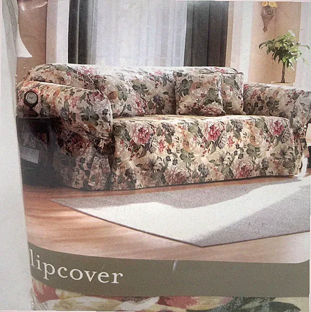 Home Trends Floral Sofa Slipcover