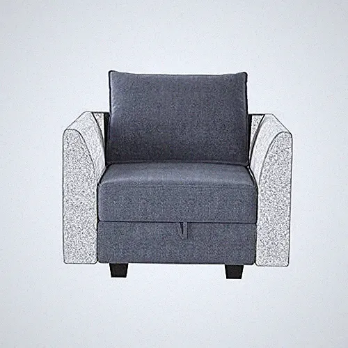 HONBAY Modern Fabric Middle Module for Modular Sofa Customizable Sectional Sofa