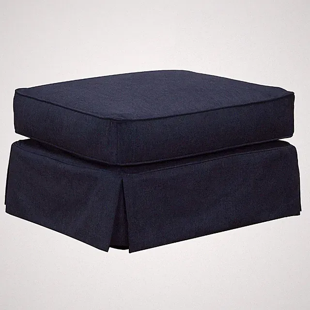 Horizon Ottoman, Configurable, Navy Blue