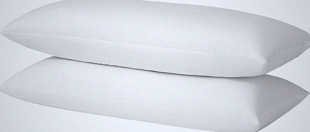 Hotel-Style Goose Feather Body Pillow Insert for Sofa & Bed - 100% Odorless &