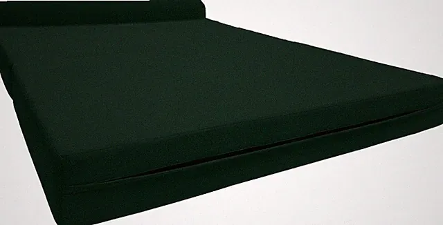 Hunter Sleeper Chair Folding Foam Beds, Portable Sleepover Sofa Bed 6 x 48 x 72