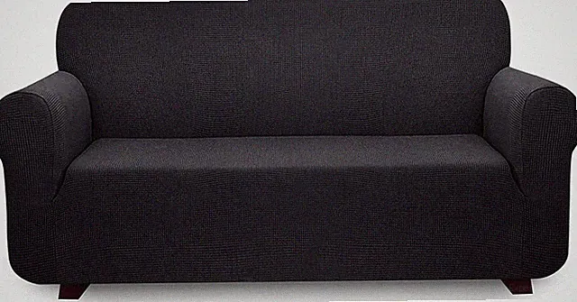 iCOVER One Piece High Stretch Couch Cover, Large Sofa Slipcover