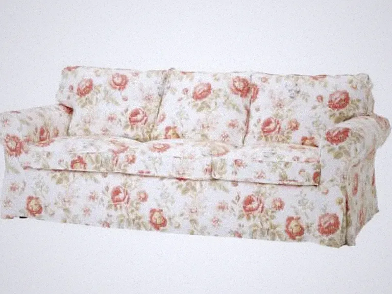Ikea Ektorp 3 Seat Sofa Cover Byvik Pattern
