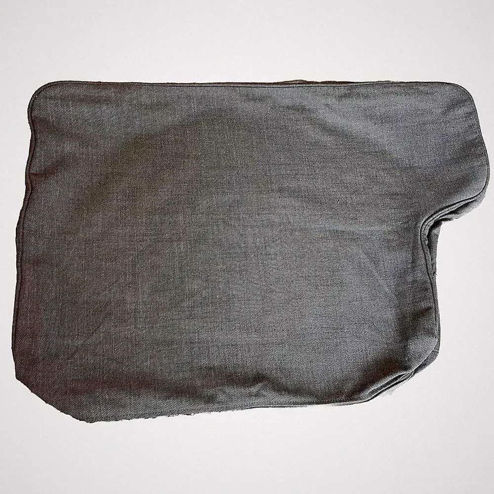 IKEA Ektorp Couch Nordvalla Dark Gray Back Armrest Cushion Cover Texture Rare