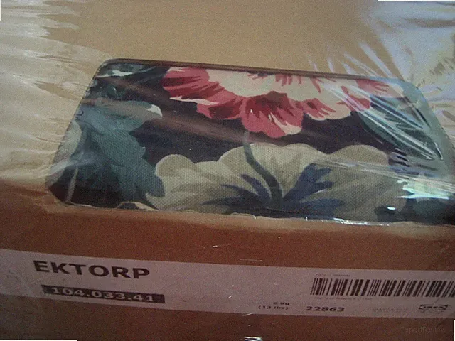 IKEA EKTORP Floral Cover for Ektorp Loveseat 2-Seat Sofa with Chaise LINGBO NEW