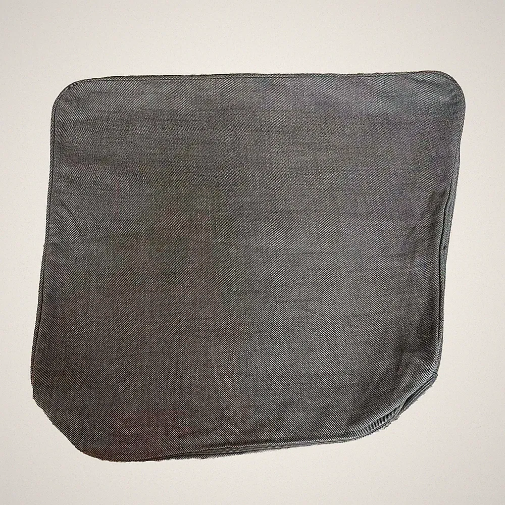 IKEA Ektorp Nordvalla Dark Gray Small Back Wedge Cushion Cover Corner Sectional