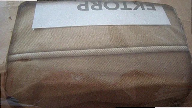 IKEA EKTORP SLIPCOVER for Ektorp 2-seat Sofa w/attached Chaise IDEMO BEIGE - NOB