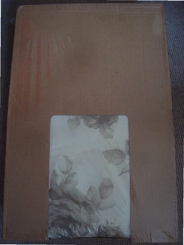 IKEA EKTORP Sofabed Cover Norlida Beige Floral Sofa-Bed Slipcover NIB 502.266.62