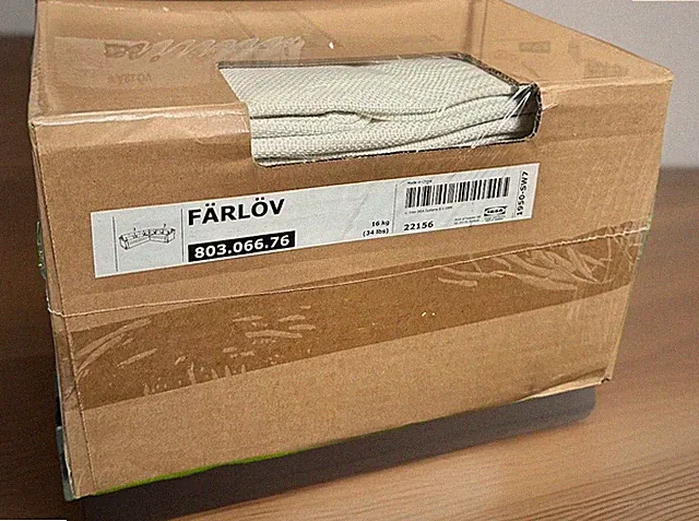 IKEA FARLOV 5 Seat Sectional Left Cover FLODAFORS WHITE 803.066.76 Original NEW