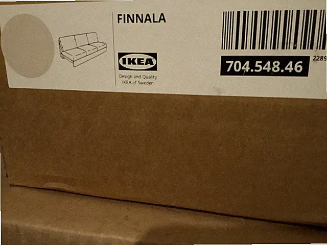 Ikea FINNALA Cover Slipcover for SOFA SECTION TALLMYRA BEIGE-NEW