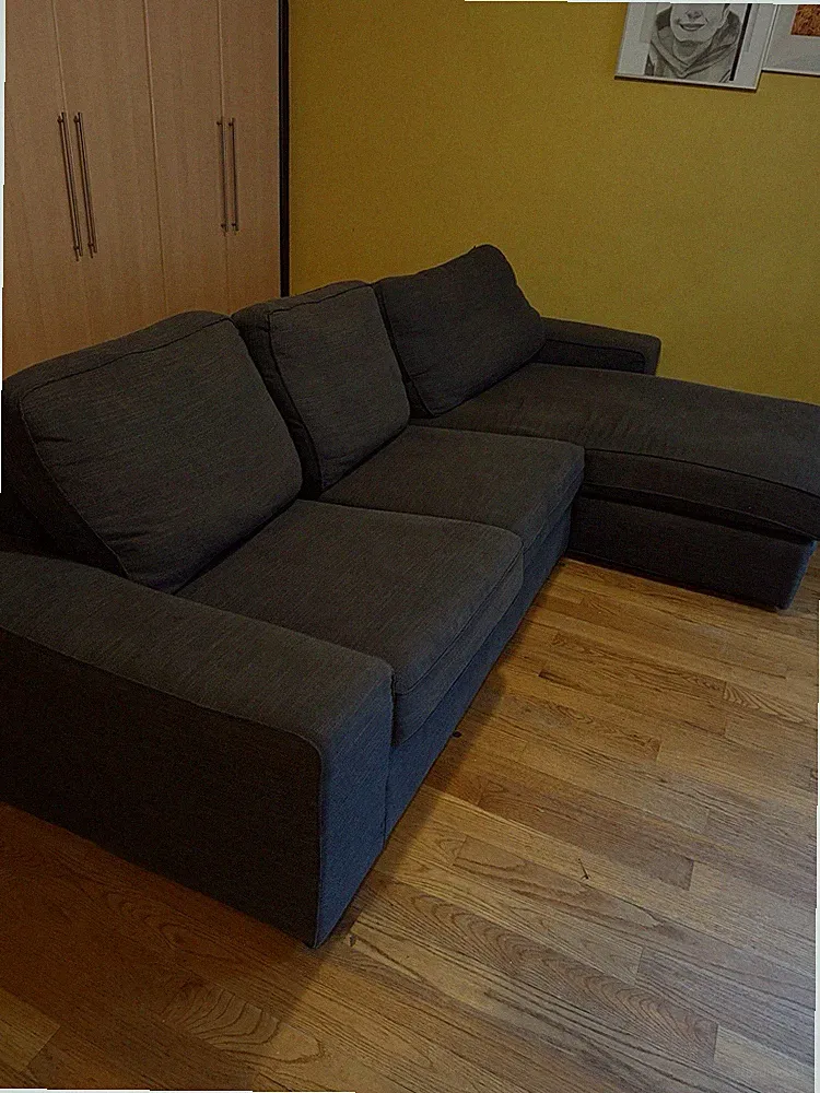 IKEA FINNALA sofa with chaise