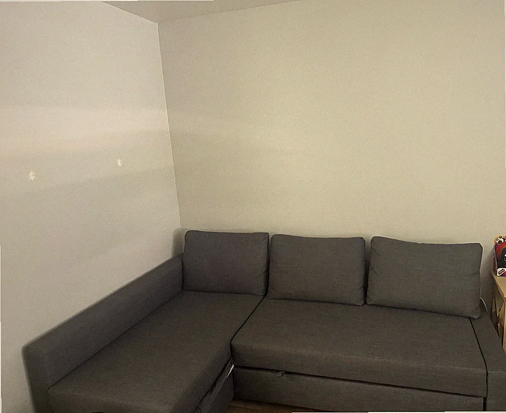 IKEA FRIHETEN/KLAGSHAMN Queen Sleeper Sectional Convertible Storage Gray