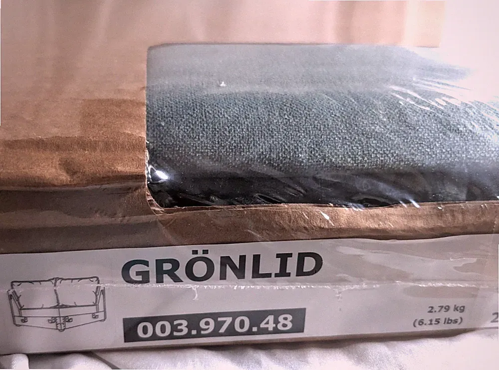 Ikea GRONLID Corner Sofa Section Cover Slipcover LJUNGEN LIGHT GREEN New SEALED!