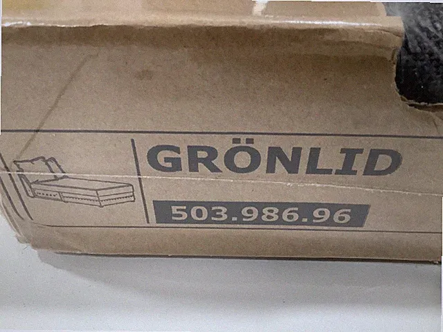 IKEA Gronlid COVER SLIPCOVER FOR CHAISE LOUNGE SECTION Sporda dark gray