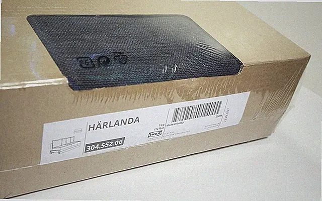 IKEA HARLANDA cover for Loveseat Sleeper Section Sporda dark gray 304.552.06 NEW