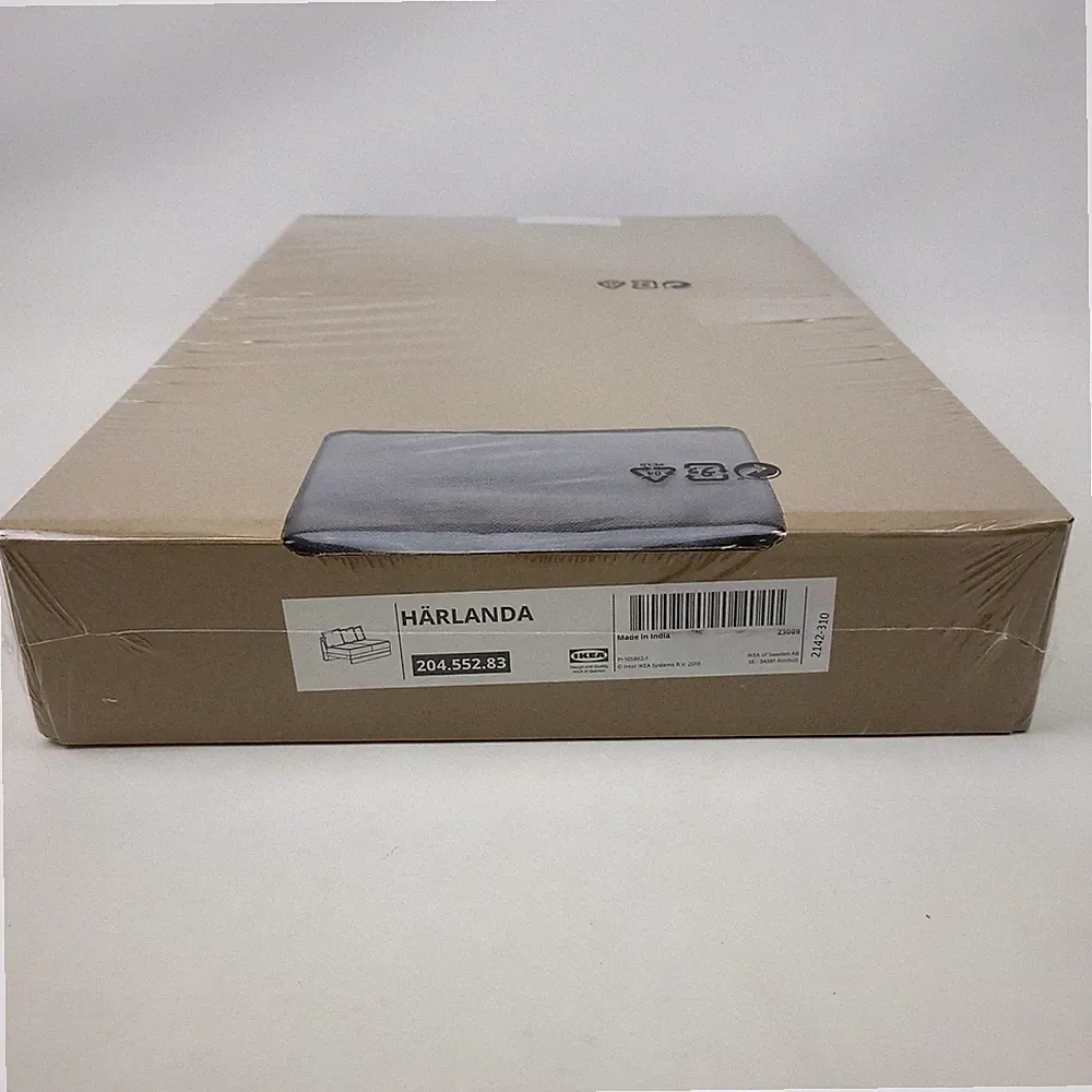 Ikea HARLANDA Loveseat Section COVER ONLY Ljungen Medium Gray 204.552.83 New