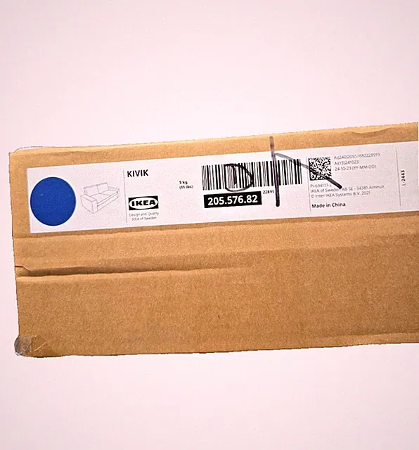 IKEA KIVIK 2-Seat Loveseat Cover Tallmyra Blue 205.576.82 - NEW