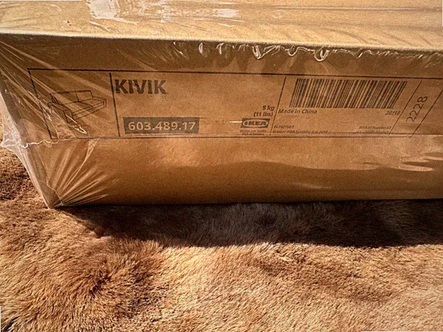 IKEA KIVIK 3 seat sofa cover Hillared Anthracite