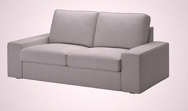 IKEA KIVIK Loveseat Cover Orrsta Light Gray 902.786.68 NEW