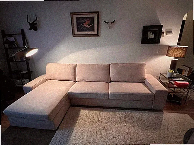 IKEA Kivik Sectional Sofa Hillared Beige Pickup in Minneapolis $600