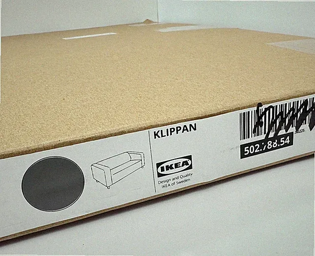 Ikea KLIPPAN Loveseat 2-seat Sofa COVER, Vissle gray 502.788.54 - NEW