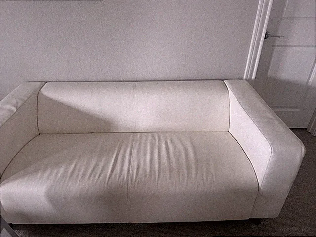 IKEA Leather Sofa