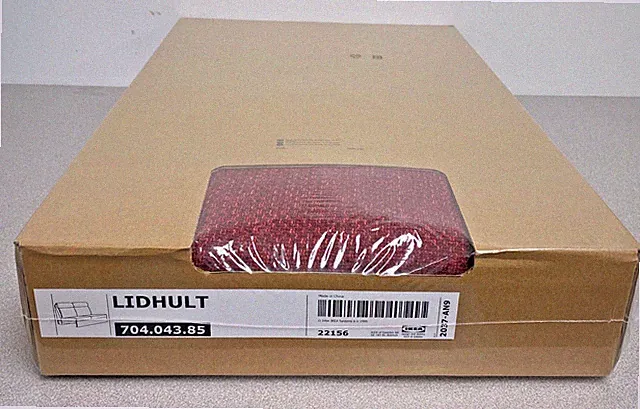 IKEA LIDHULT 2-Seat Section Slipcover Lejde Red-Brown 704.043.85 New