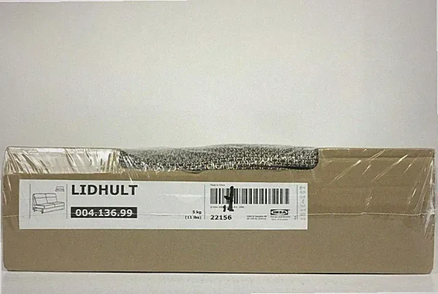 IKEA LIDHULT Cover for Loveseat Sleeper Section Lejde Beige Brown 004.136.99 NEW