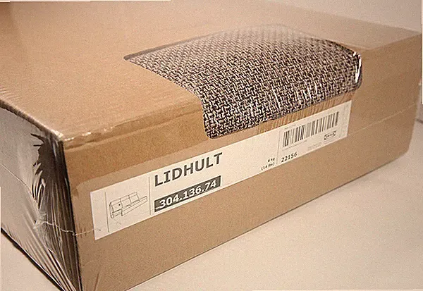 IKEA LIDHULT LEJDE BEIGE BROWN cover for Sofa Section Slipcover 304.136.74 NEW